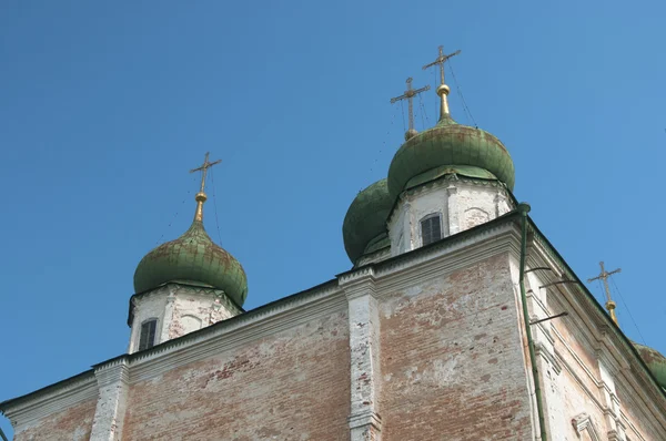 La Catedral de la Dormición del Monasterio Goritsky en Pereslavl-Z — Foto de Stock
