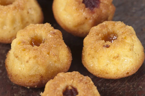 Kuchen mit Marmelade — Stockfoto