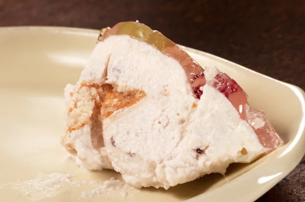 Postre de crema de cuajada —  Fotos de Stock