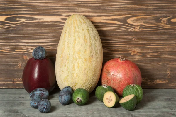 Stilleven met fruit — Stockfoto