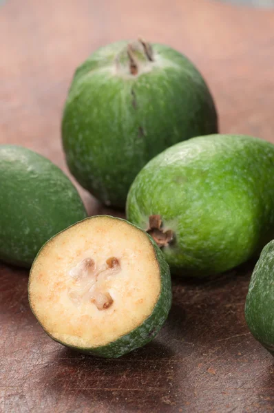 Feijoa çilek portre — Stok fotoğraf