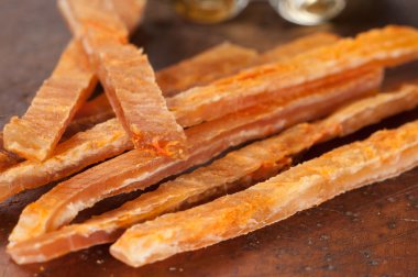 Füme balık köftesi ve bira