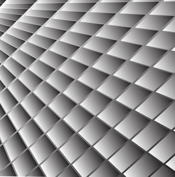 正方形の抽象的な3D背景 — ストック写真