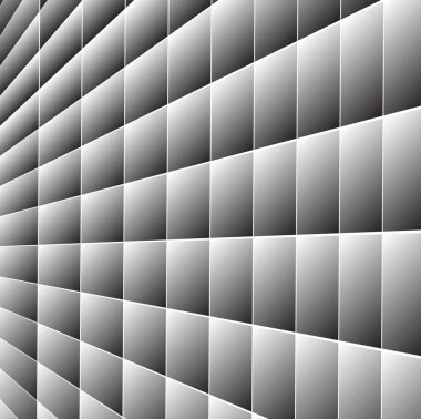 Beyaz arkaplandaki küp deseni