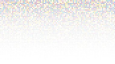 Renkli noktalı soyut arkaplan