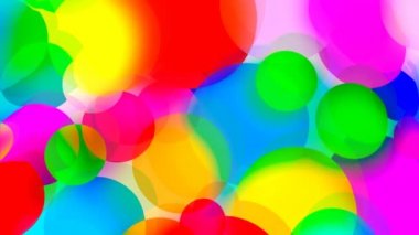 Holliday renkli balonların arka planı