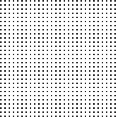 Beyaz yüzeyde siyah kareli desen