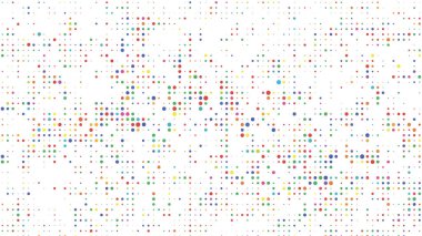 Renkli konfetili arkaplan