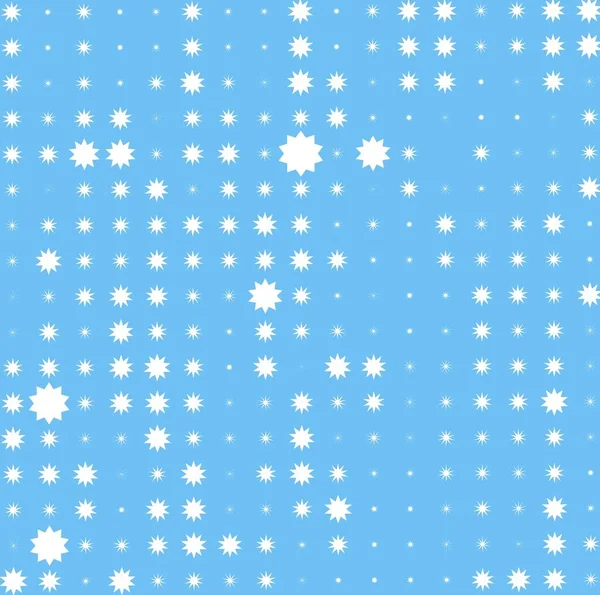 Kerstachtergrond Met Sneeuwvlokken — Stockfoto