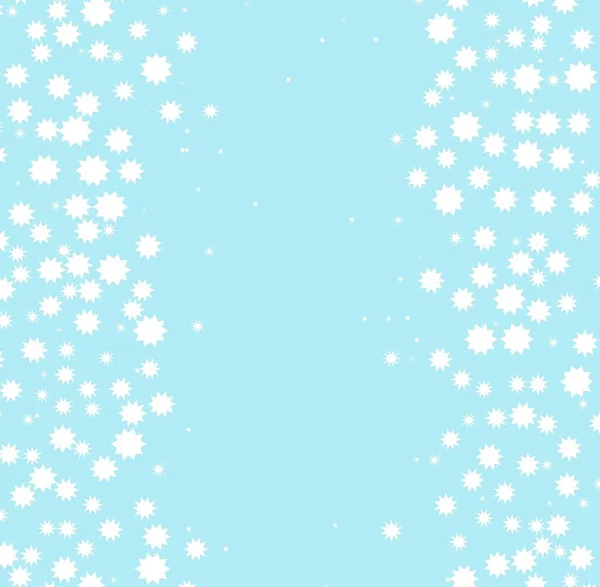 Kerstachtergrond Met Sneeuwvlokken — Stockfoto