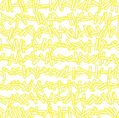 Sarı şeritli pürüzsüz desen