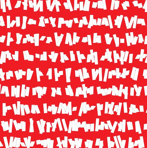 Červené Pozadí Vzorem Bílých Pruhů — Stock fotografie