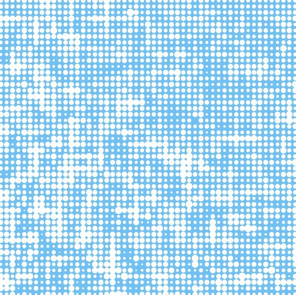 Blauer Mosaikhintergrund Mit Punkten — Stockfoto