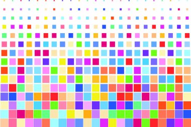 Renkli karelerle soyut arkaplan