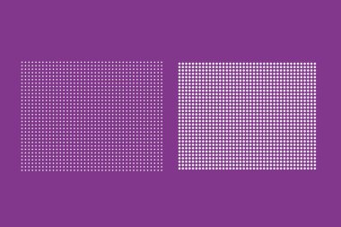 noktaların kareleri ile mavi arkaplan