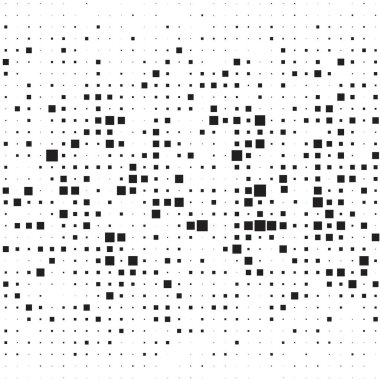    Siyah karelerin deseni