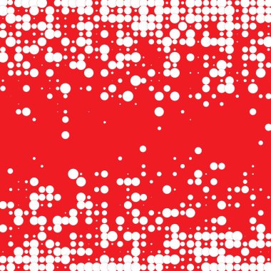    beyaz noktalı kırmızı arkaplan