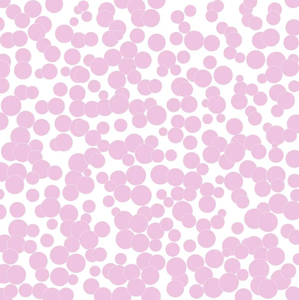 seamless pattern with pink circles