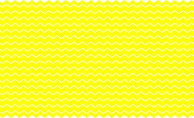 Sarı dalgalı çizgileri olan kusursuz bir desen.