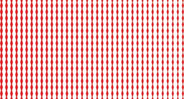 Kırmızı ve beyaz çizgili desen