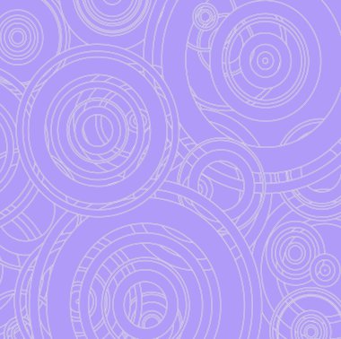 Mavi arkaplanda daireleri olan kusursuz desen