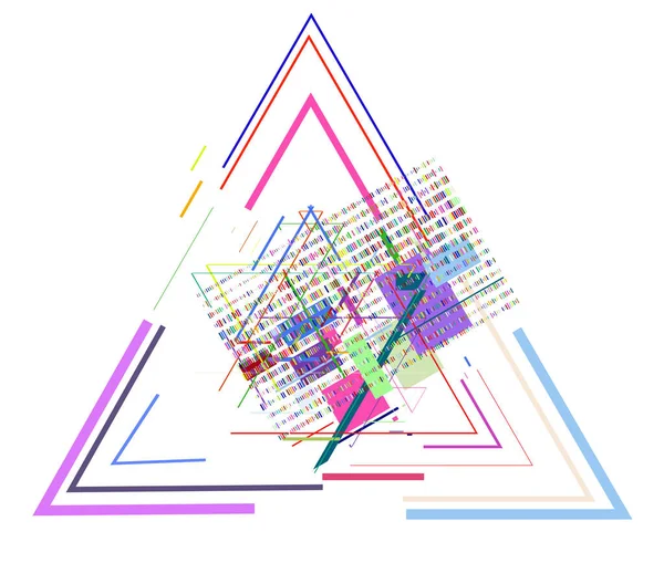 Üçgenli soyut arkaplan