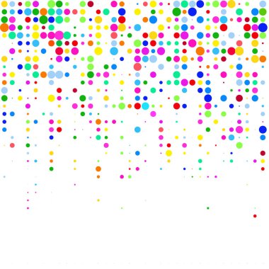 Renkli konfetili soyut arkaplan