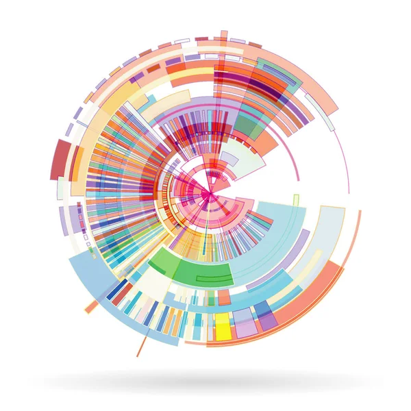 renk tekerleği beyaz arkaplanda izole edildi