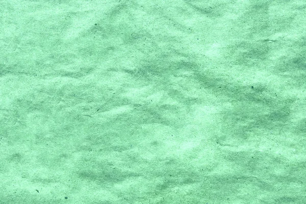 Tekstura Zielony Zmięty Papier — Zdjęcie stockowe