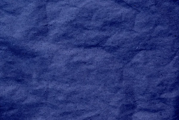 Texture Carta Sgualcita Blu — Foto Stock