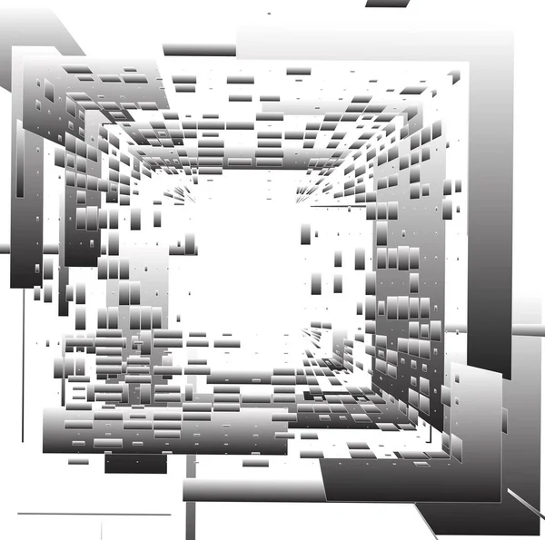 Sfondo Astratto Con Quadrati — Foto Stock