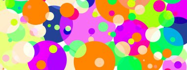 Renkli dairelerin deseni. soyut arkaplan. 