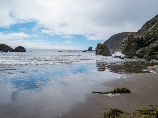 Strand Der Nähe Von Pirates Cove Muir Beach Golden Gate — Stockfoto