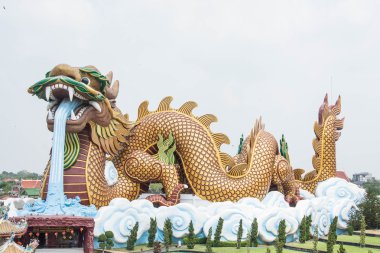 Büyük dragon Dragon soyundan Müzesi,: Suphanburi, Thailand