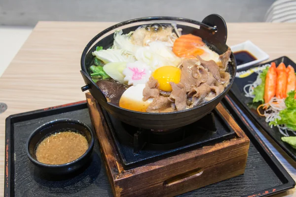 Shabu shabu, comida japonesa —  Fotos de Stock