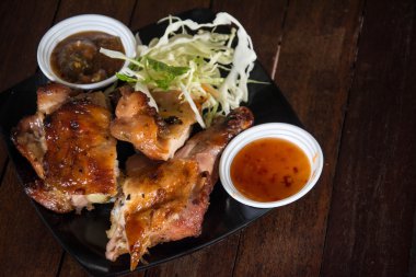 karanlık odada altın rengi Tay kedi