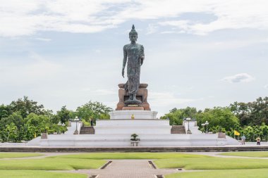 büyük Buda heykeli phutthamonthon, nakhon pathom, thailand 