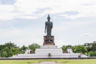 büyük Buda heykeli phutthamonthon, nakhon pathom, thailand 