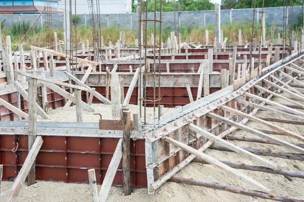 Edificio en construcción en el sitio, Tailandia —  Fotos de Stock