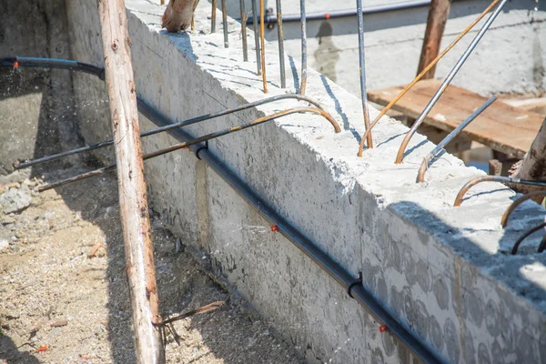 Sistema de protección de termitas en casa fundación —  Fotos de Stock