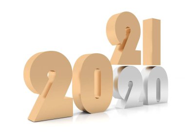 Yeni Yıl 2021, 3D görüntüleme