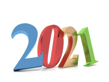 Yeni Yıl 2021, 3D görüntüleme