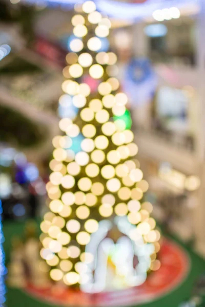 Abstract Blurred Background Christmas Lighting — Stock Photo, Image