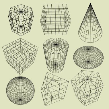 Geometri kablosu seti, 3 boyutlu görüntüleme