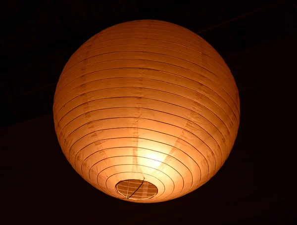 Lampy Lampy Dekoracyjne Papieru — Zdjęcie stockowe