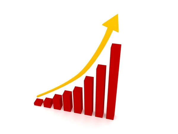 Gráfico de negocios — Foto de Stock