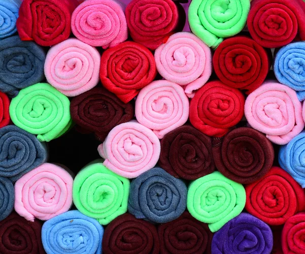 Colorful towels — Stock Photo, Image