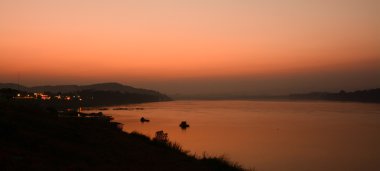 alacakaranlık khong Nehri, chaingkhan, Tayland