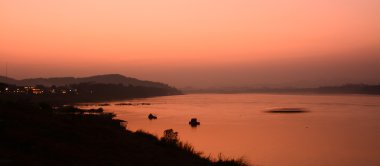 alacakaranlık khong Nehri, chaingkhan, Tayland