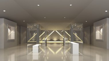 Müze Sergi Salonu, 3d kavramı